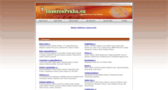 Desktop Screenshot of inzercepraha.cz